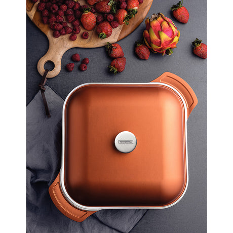 Lyon Golden Square Pot, 28cm, 5.5L