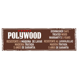 Polywood Cleaver, 6"