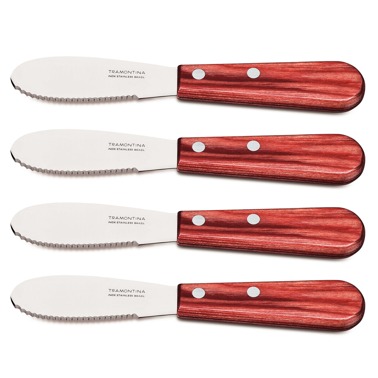 Polywood 4-Piece Butter Knife Bundle, 3"