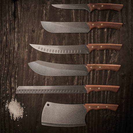 Churrasco Black Meat Knife, 10" - FSC Certified