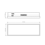 Two-Sided Whetstone, 400/1000 Grit