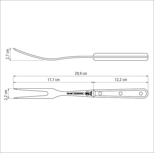 Tramontina Century Carving Fork, 30cm