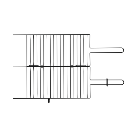 Churrasco Black Nitrocarburized Carbon Steel Grill