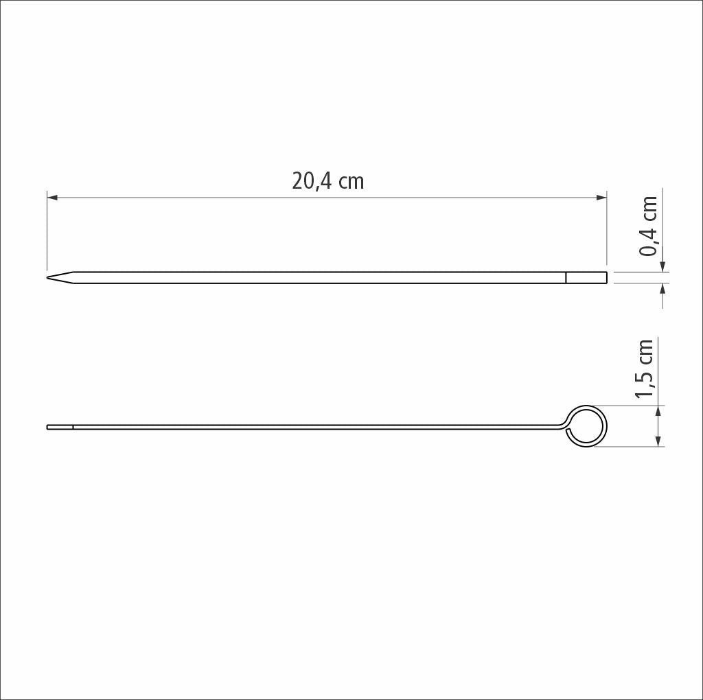 Churrasco 6-Piece Skewer Set