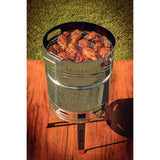 TCP 400 Stainless Steel Charcoal Grill with Charcoal Tray