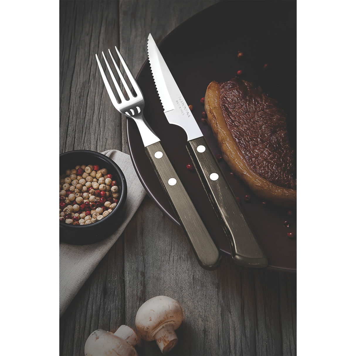 Churrasco Premium 8-Piece Vaneira Cutlery Set - FSC Certified