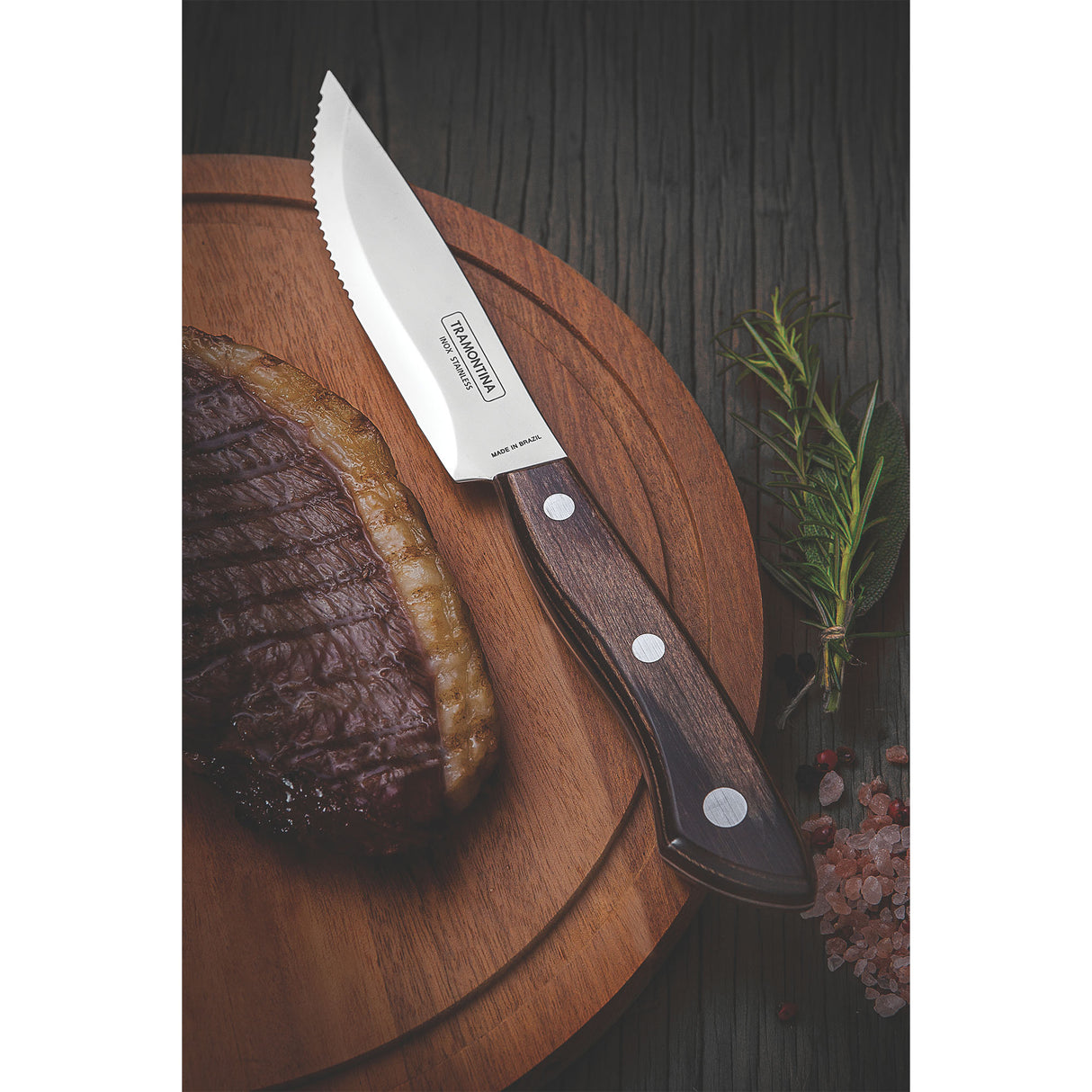 Churrasco Premium 4-Piece Bueno Steak Knife Set - FSC Certified