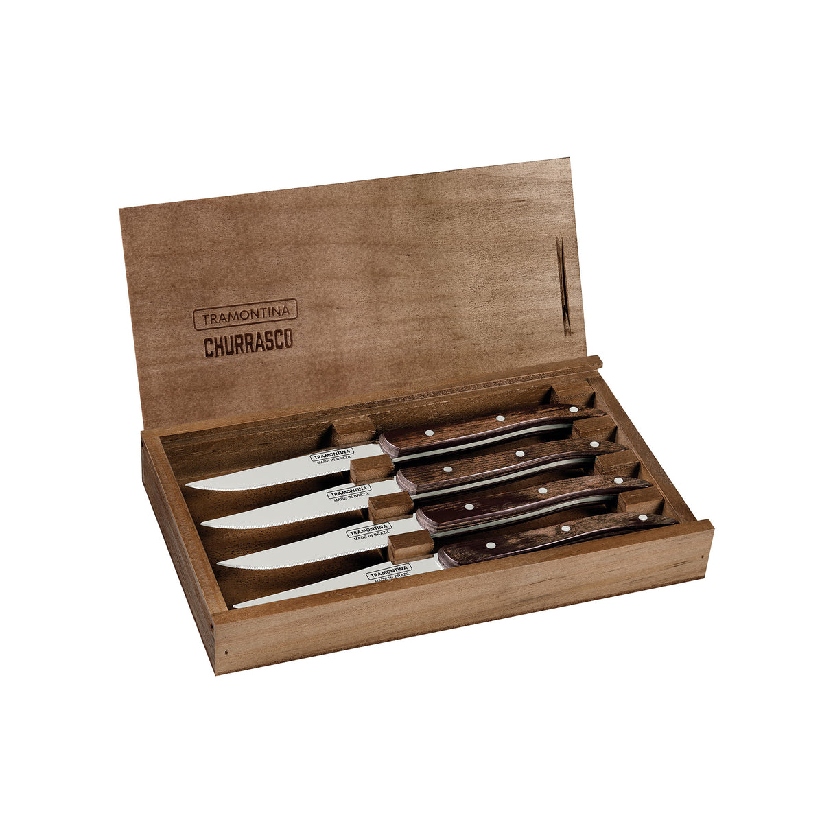 Churrasco Premium 4-Piece Paisano Steak Knife Set
