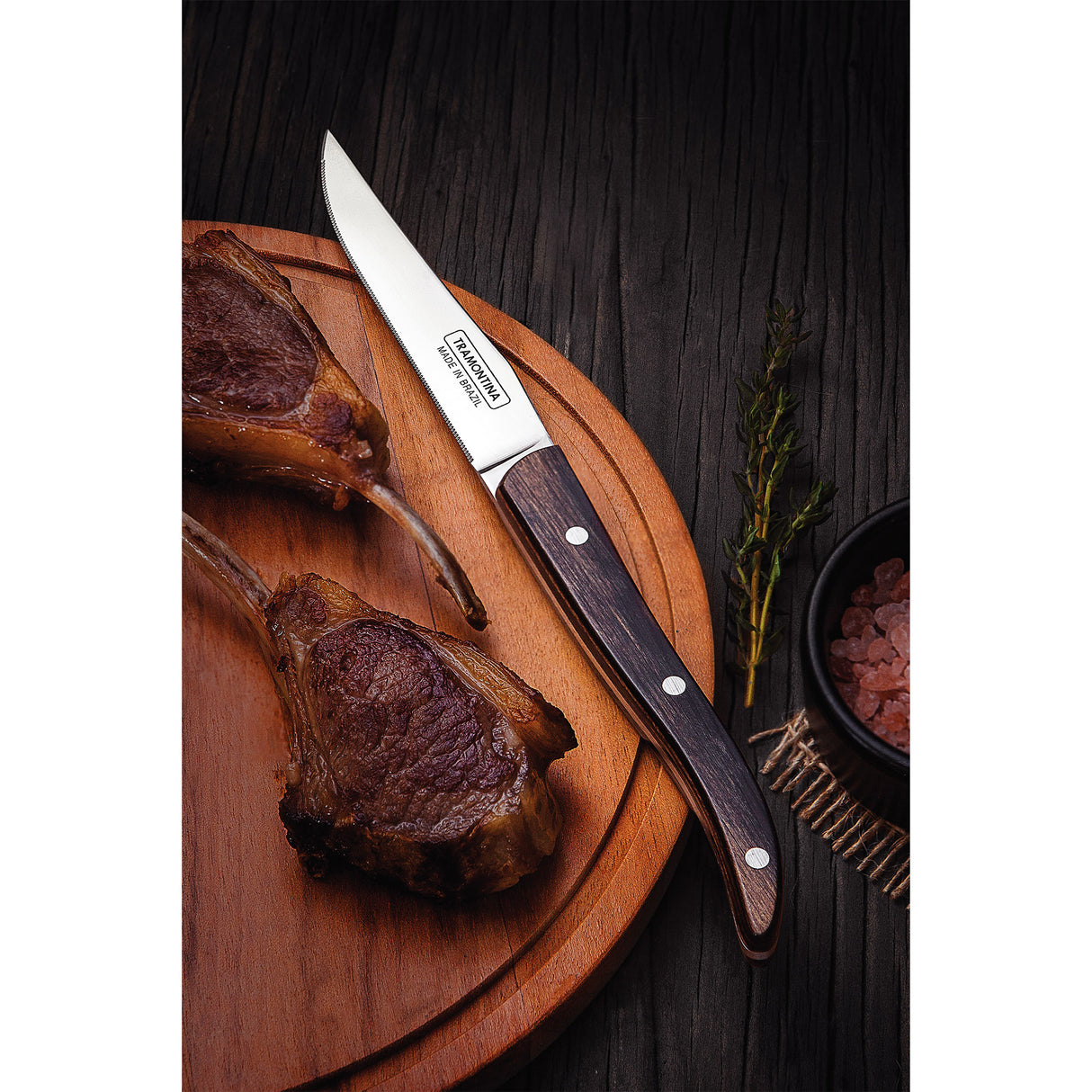 Churrasco Premium 4-Piece Paisano Steak Knife Set
