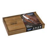Churrasco Premium 4-Piece Fandango Steak Knife Set - FSC Certified