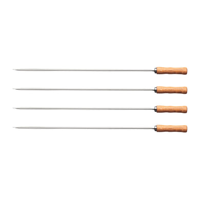 Tramontina Churrasco Single Prong Skewer Bundle, 75cm - Stainless Steel, 4Pc