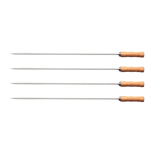 Tramontina Churrasco Single Prong Skewer Bundle, 75cm - Stainless Steel, 4Pc