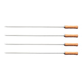 Churrasco 4-Piece Single Prong Skewer Bundle, 95cm