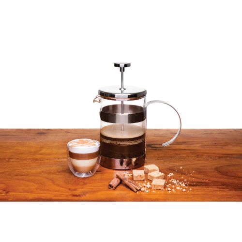 2-Piece Double Wall Glass Espresso Cup Set, 85ml
