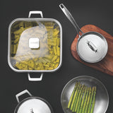 Grano Try-Ply Clad Stainless Steel Sauce Pan, 20cm, 3.1L
