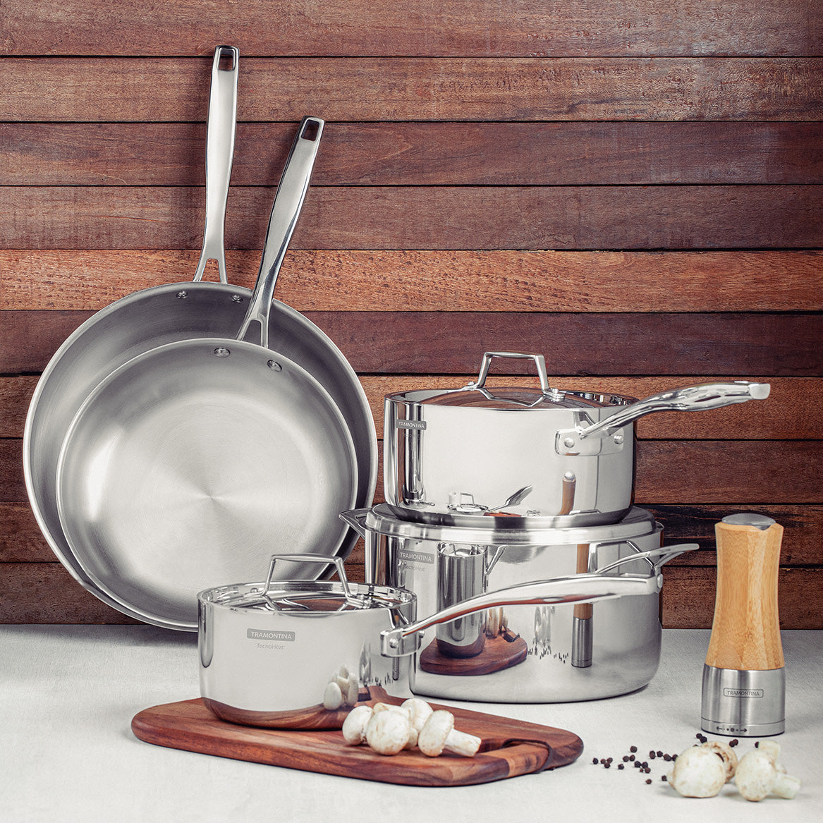 Grano Try-Ply Clad Stainless Steel Sauce Pan, 20cm, 3.1L
