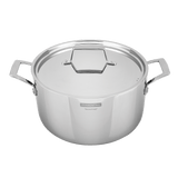 Grano Try-Ply Clad Stainless Steel Shallow Casserole, 24cm, 4.4L