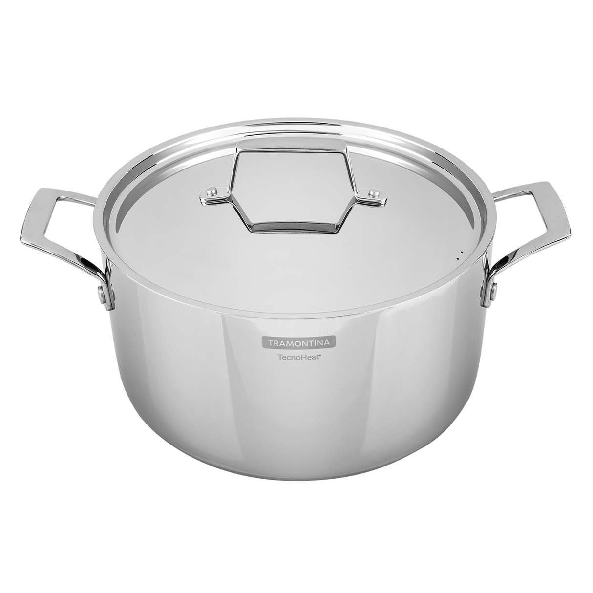 Grano Try-Ply Clad Stainless Steel Deep Casserole, 24cm, 5.8L