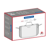 Grano Try-Ply Clad Stainless Steel Deep Casserole, 24cm, 5.8L