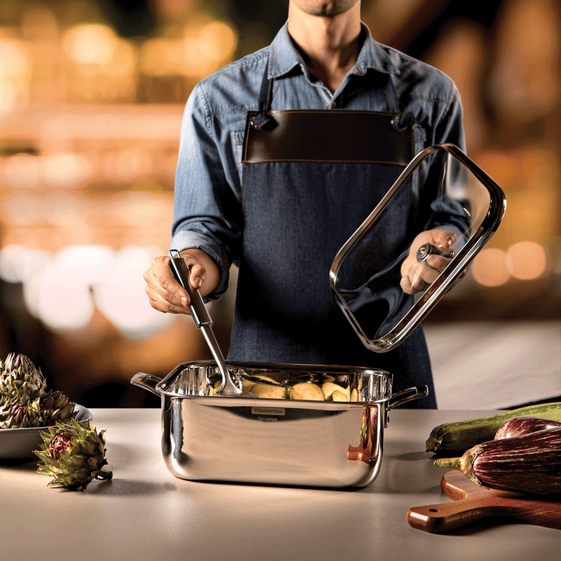 Load image into Gallery viewer, Tramontina Grano Casserole, Square 28cm, 7.3L
