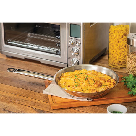 Professional Tri-Ply Base Stainless Steel Frying Pan, 20cm, 1.1L