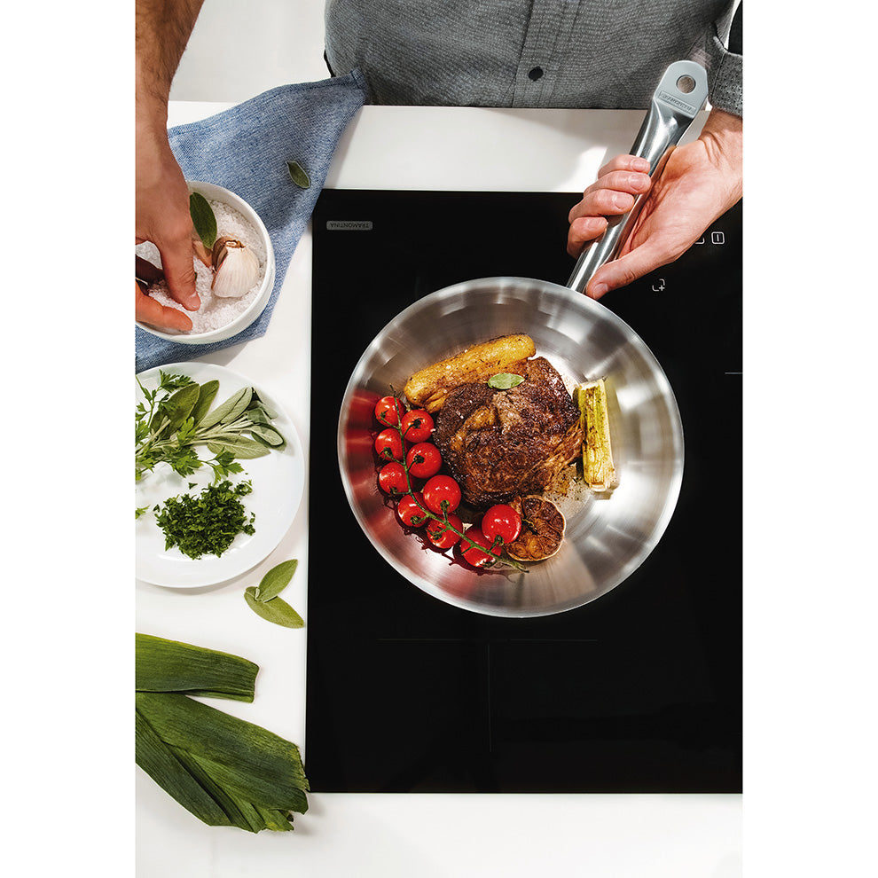 Professional Stainless Steel Frying Pan 30cm, 2,9L