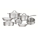 Professional Try-Ply Base Stainless Steel 7-Piece Cookware Set