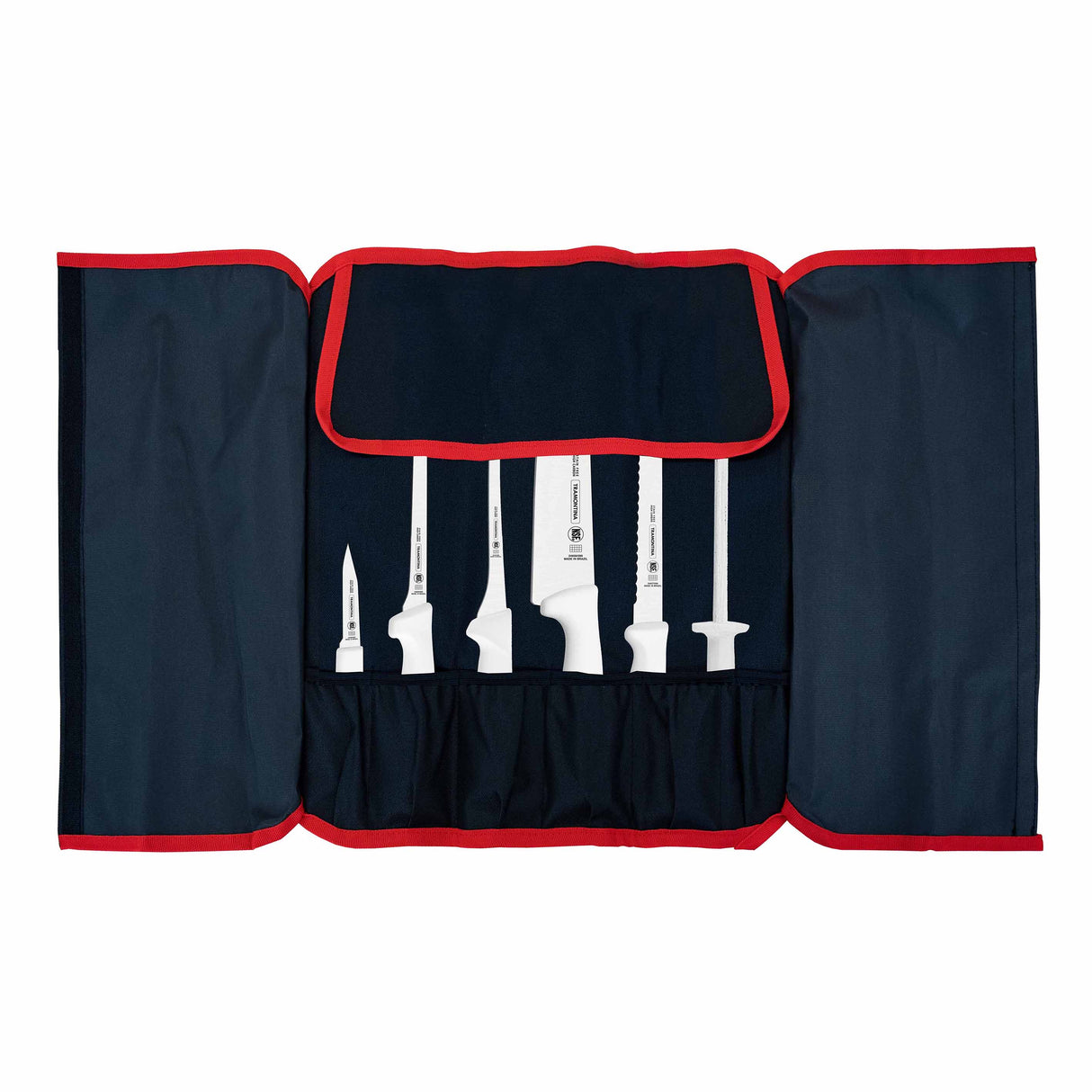 Professional Master 7-Piece Chef's Knife Set with Pouch