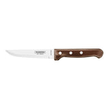 Churrasco Polywood 4-Piece Gaucho Steak Knife Set, Brown